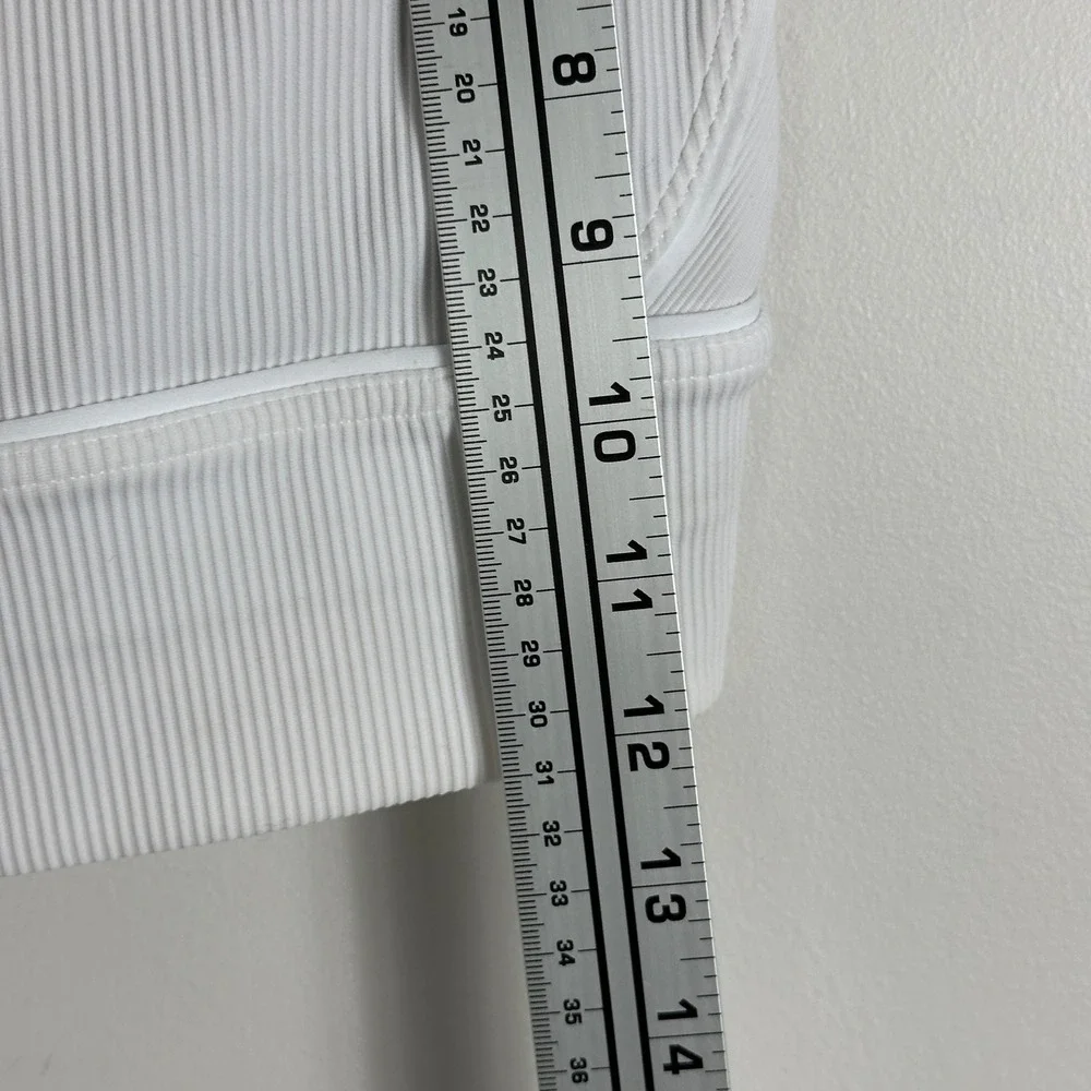 Lululemon Energy Longline Bra Ribbed Luxtremem Womens Size 4‎ Supportive W2BLIS - Picture 11 of 13